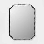 18"x24" Wrought Iron Mirror - Threshold™ designed with Studio McGee