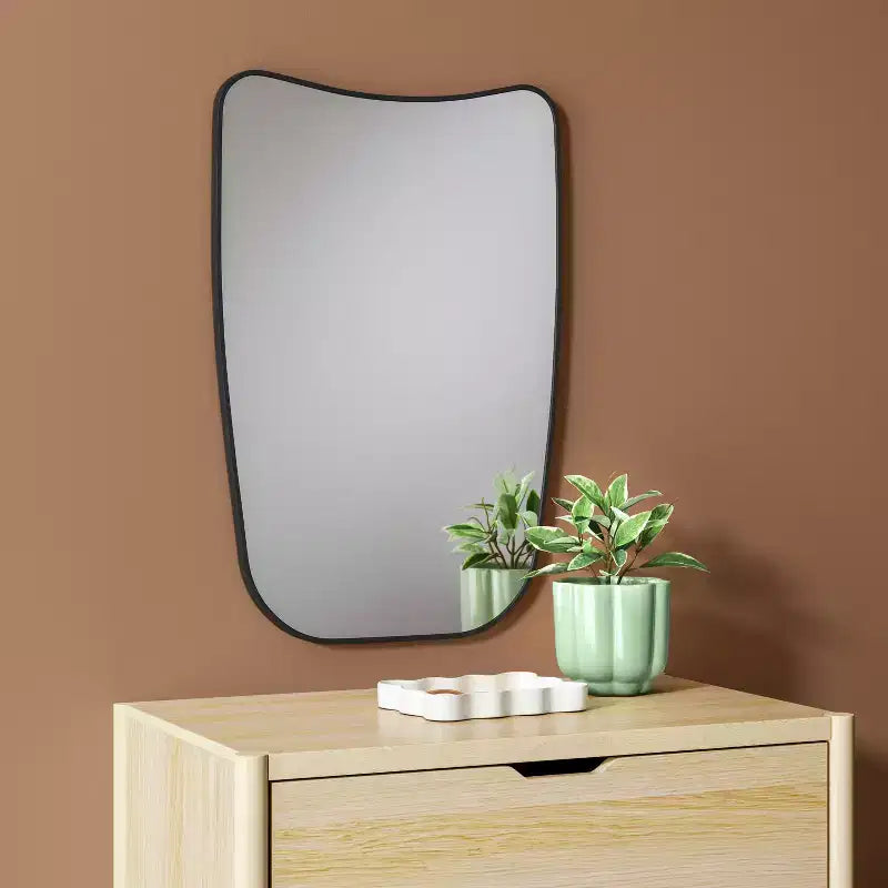 Scudo da parete a specchio in metallo 20"x30"
