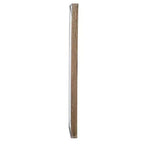 Specchio decorativo anticato con cornice argentata da 24