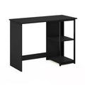 HomeStock 29 in.H White Color Wood Kids Desks with Open Storage Shelf