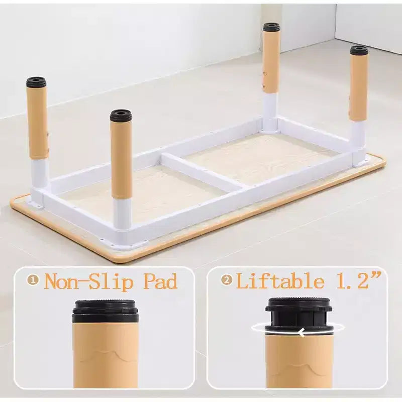 Set di Tavolo e 6 Sedie per Bambini - Scrivania Multifunzione Regolabile in Altezza, Sedie Ergonomiche, Max 136 kg, Adatto per Età 2-10, Casa, Aula