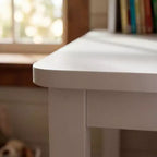 Set scrivania e sedia per bambini in legno massello: piano regolabile inclinabile + scomparto integrato + lampada a clip, postazione di studio ergonomica per bambini