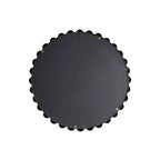 Specchio da Parete Rotondo da 27 con Cornice in Metallo di Ferro, Elegante Specchio Decorativo per Bagno, Camera da Letto o Corridoio
