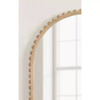 Specchio da parete ad arco Beadbrook, naturale, 28x32