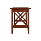 Scrivania Stile Moderno Marrone