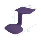 Surf Lap Desk per attività portatile, essenziale per l'aula, confezione da 10 pezzi