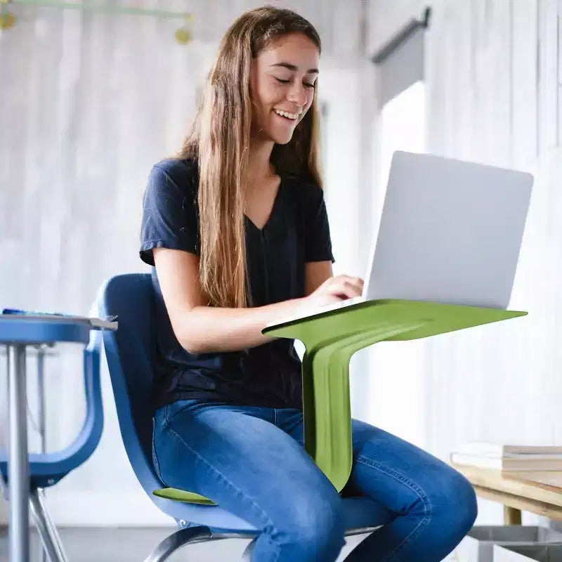 Surf Lap Desk per attività portatile, essenziale per l'aula, confezione da 10 pezzi