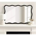 Specchio da parete rettangolare smerlato Talma 24x36