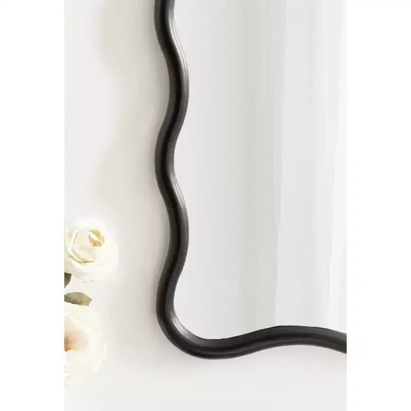 Specchio da parete rettangolare smerlato Talma 24x36