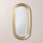 Brass Finish Oval Mirror - Hearth & Hand with Magnolia